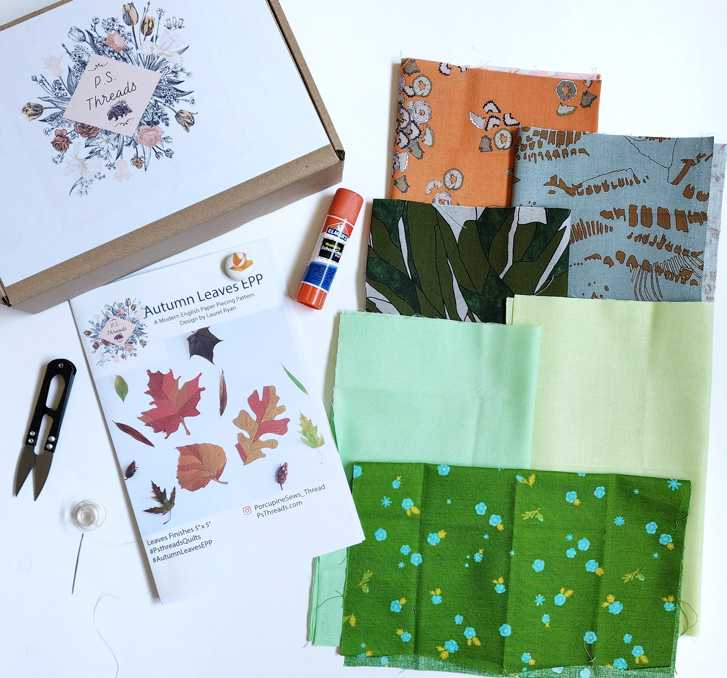 Autumn Leaves EPP Complete box Kit 2