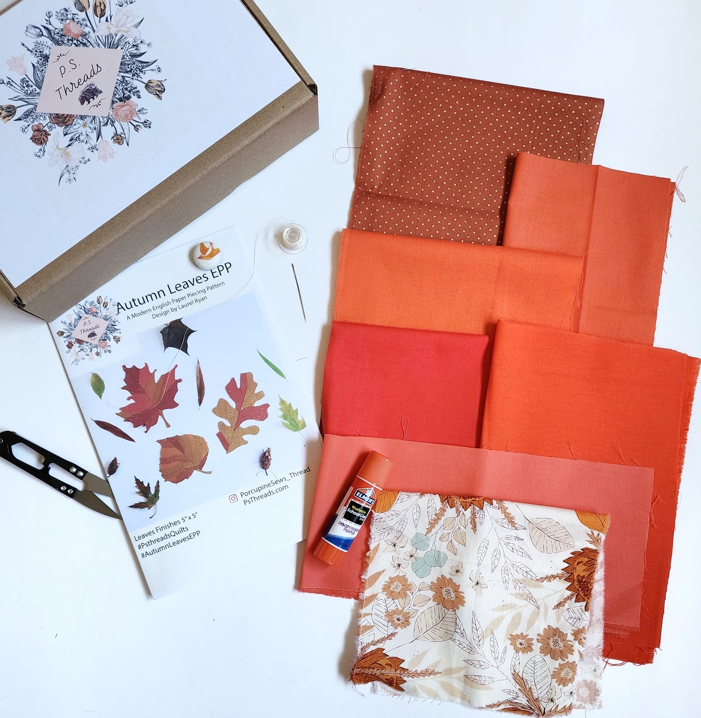 Autumn Leaves EPP Complete box Kit 5