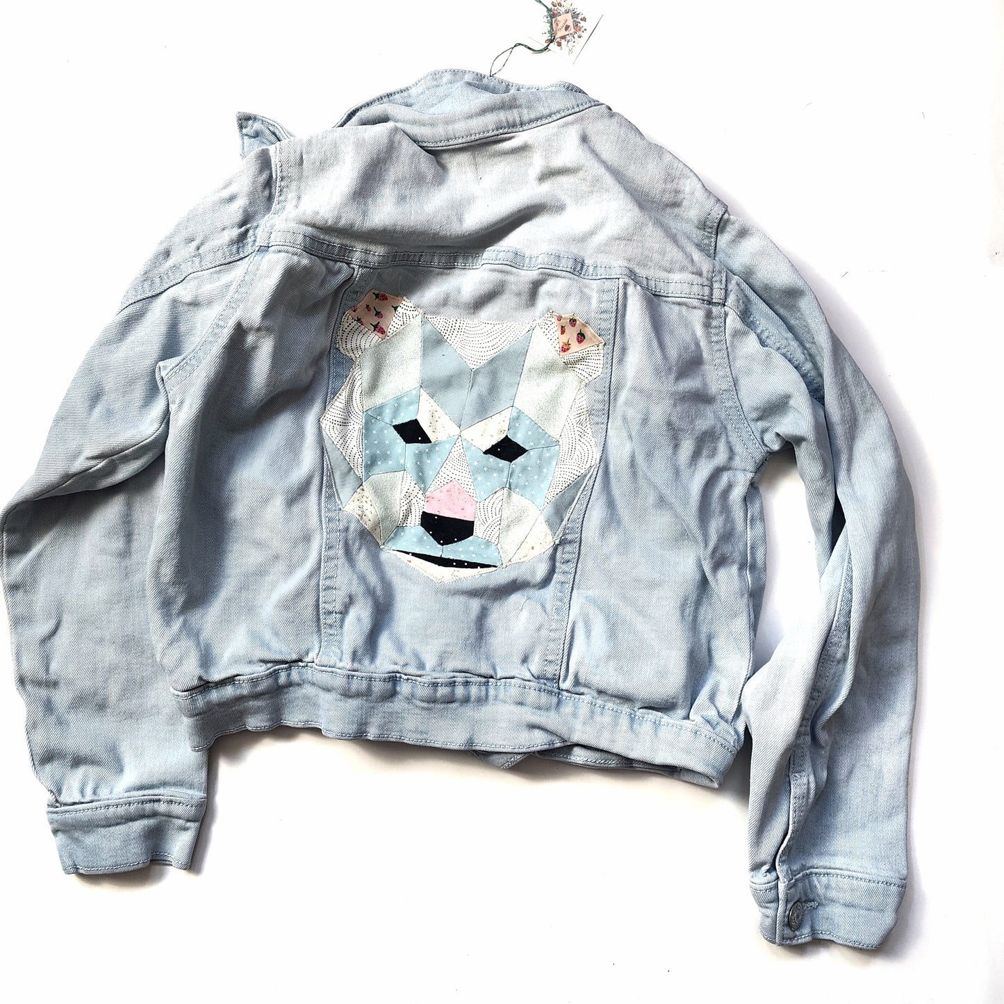 YOUTH Large Bear Jean Jacket