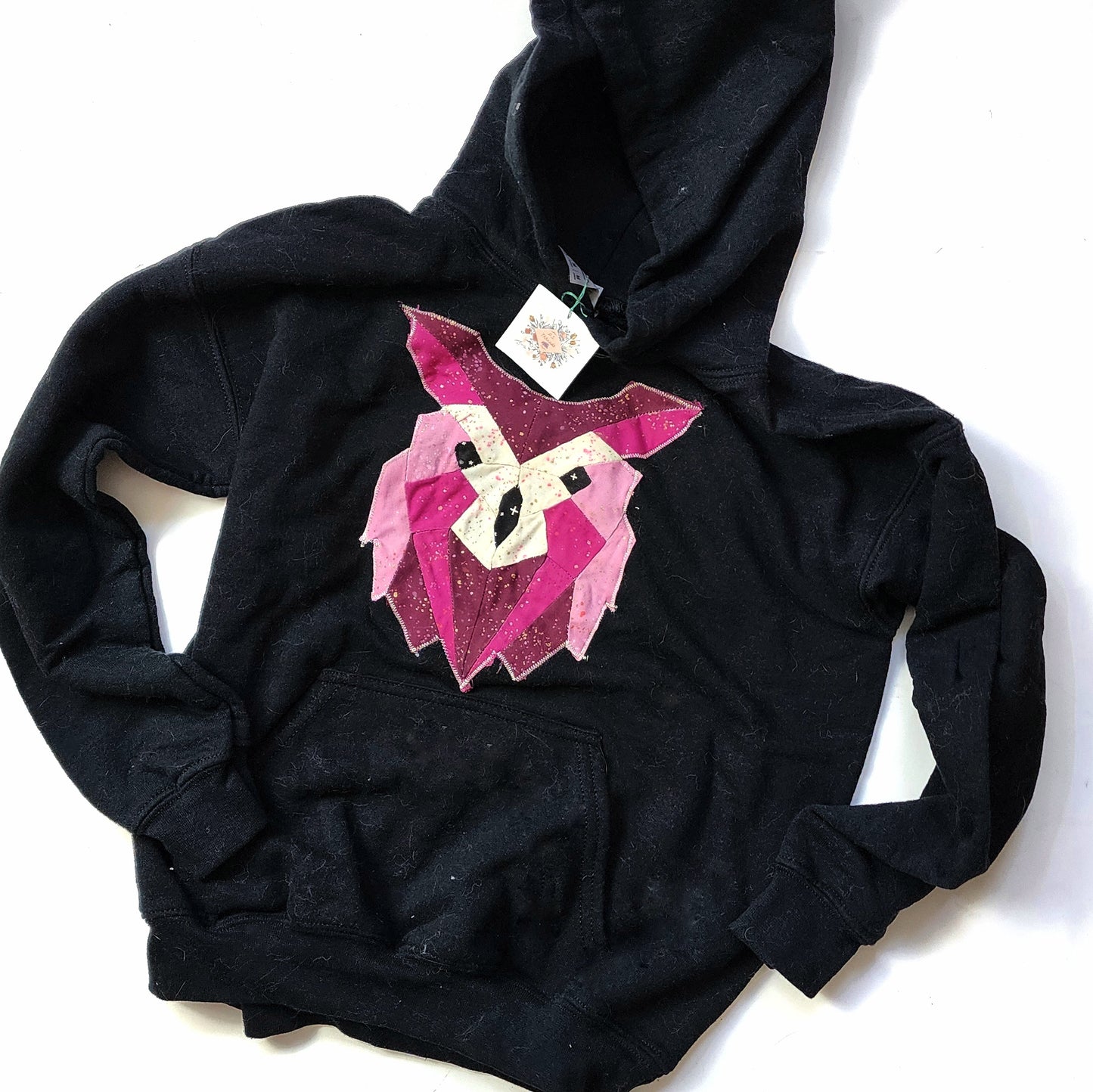 YOUTH Med Owl Hoodie BLACK