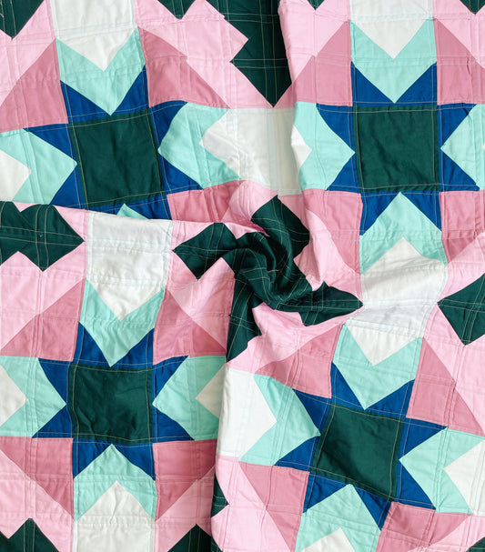 Foxglove Quilt PDF- Automatic Download