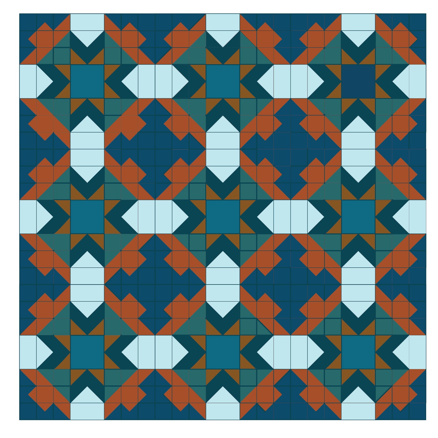 Foxglove Quilt PDF- Automatic Download