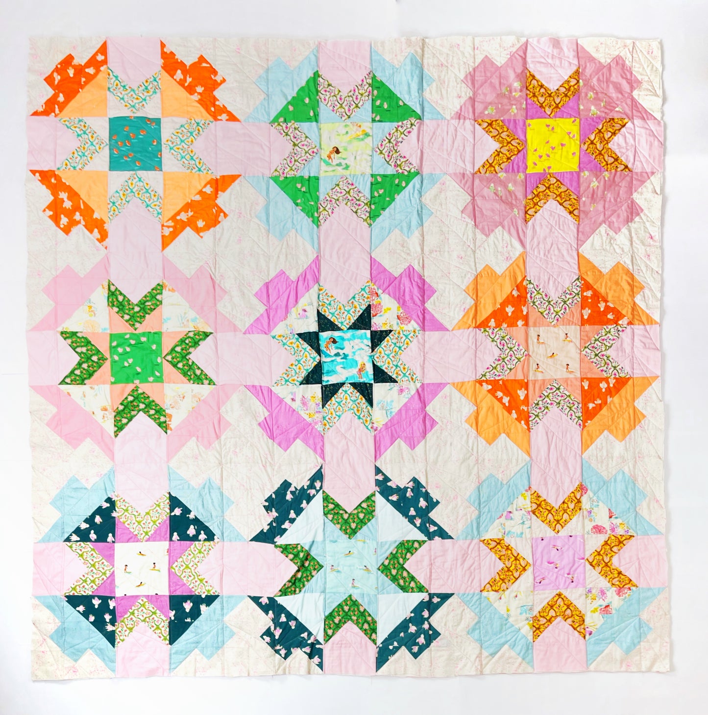 Foxglove Quilt PDF- Automatic Download