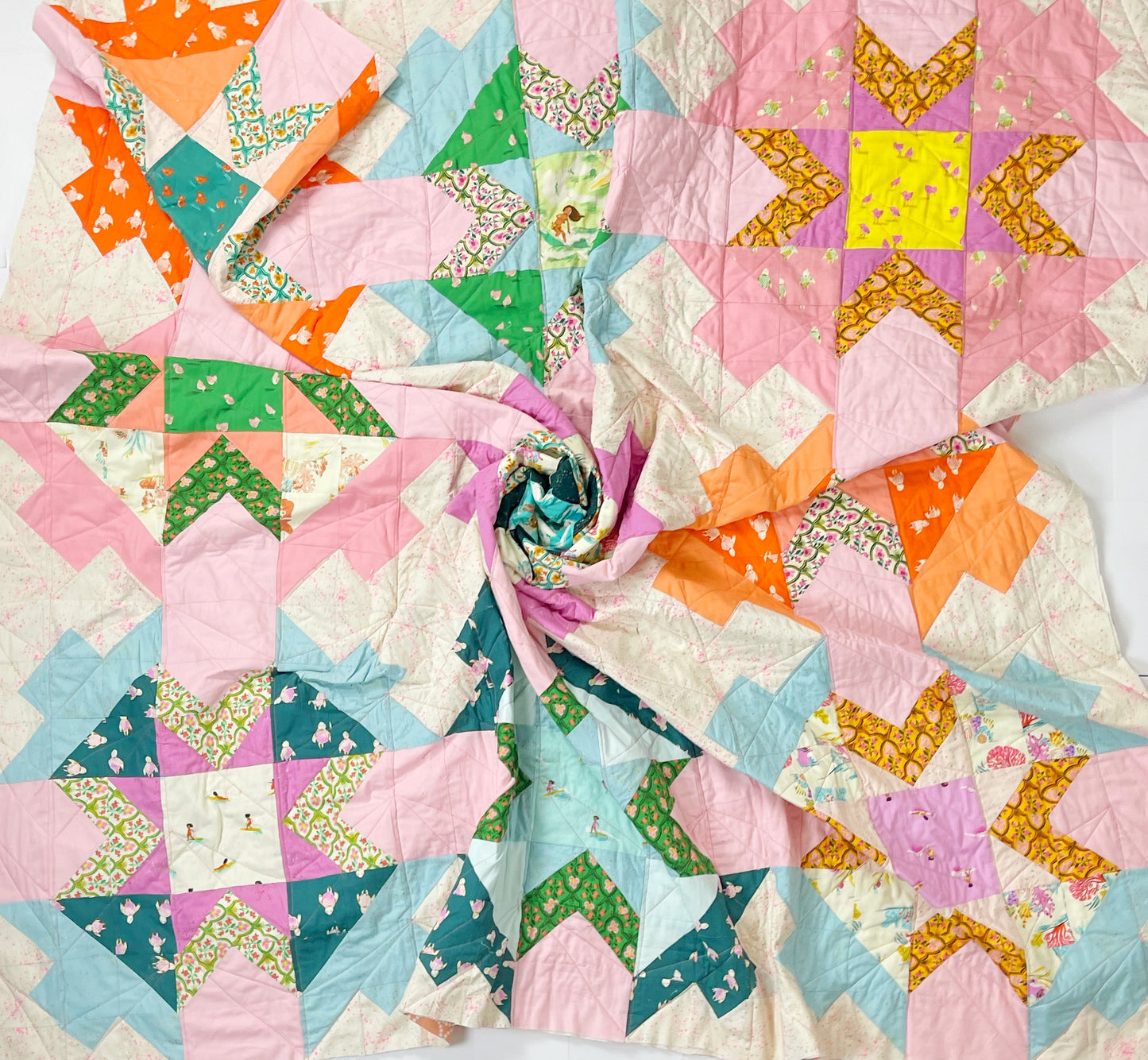 Foxglove Quilt PDF- Automatic Download