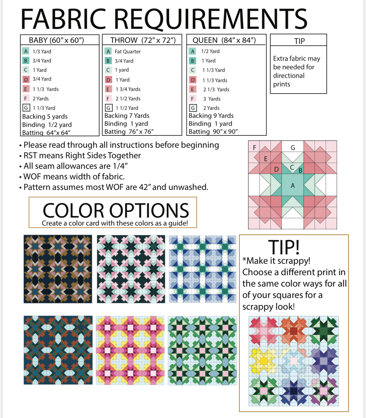 Foxglove Quilt PDF- Automatic Download