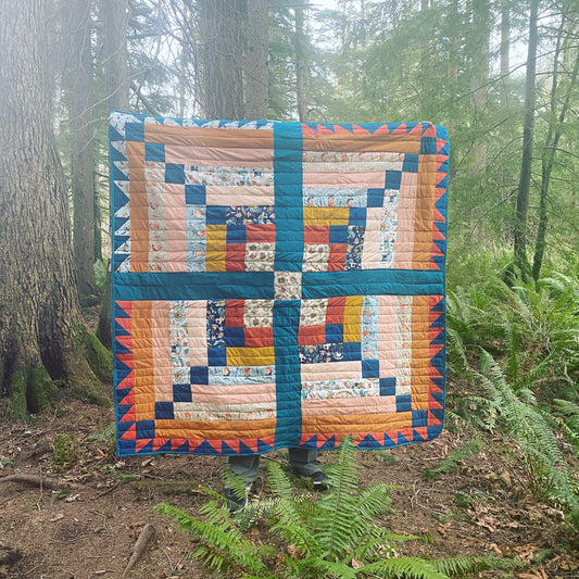 Bear Cabin Quilt PDF- Automatic Download